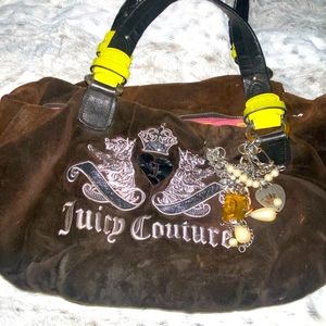 Juicy couture shoulder purse